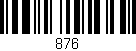 Código de barras (EAN, GTIN, SKU, ISBN): '876'