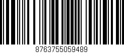 Código de barras (EAN, GTIN, SKU, ISBN): '8763755059489'