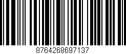 Código de barras (EAN, GTIN, SKU, ISBN): '8764268697137'