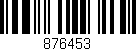 Código de barras (EAN, GTIN, SKU, ISBN): '876453'