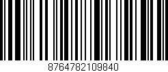 Código de barras (EAN, GTIN, SKU, ISBN): '8764782109840'