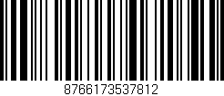 Código de barras (EAN, GTIN, SKU, ISBN): '8766173537812'