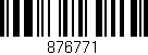 Código de barras (EAN, GTIN, SKU, ISBN): '876771'