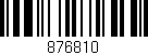 Código de barras (EAN, GTIN, SKU, ISBN): '876810'