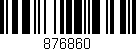 Código de barras (EAN, GTIN, SKU, ISBN): '876860'