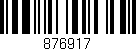 Código de barras (EAN, GTIN, SKU, ISBN): '876917'