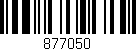 Código de barras (EAN, GTIN, SKU, ISBN): '877050'