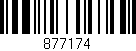 Código de barras (EAN, GTIN, SKU, ISBN): '877174'