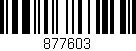 Código de barras (EAN, GTIN, SKU, ISBN): '877603'