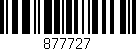 Código de barras (EAN, GTIN, SKU, ISBN): '877727'