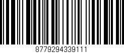 Código de barras (EAN, GTIN, SKU, ISBN): '8779294339111'