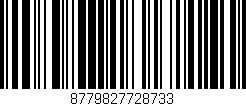 Código de barras (EAN, GTIN, SKU, ISBN): '8779827728733'