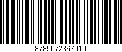 Código de barras (EAN, GTIN, SKU, ISBN): '8785672367010'