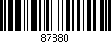 Código de barras (EAN, GTIN, SKU, ISBN): '87880'