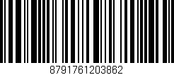 Código de barras (EAN, GTIN, SKU, ISBN): '8791761203862'