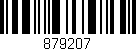 Código de barras (EAN, GTIN, SKU, ISBN): '879207'