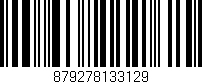 Código de barras (EAN, GTIN, SKU, ISBN): '879278133129'