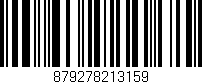 Código de barras (EAN, GTIN, SKU, ISBN): '879278213159'