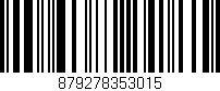 Código de barras (EAN, GTIN, SKU, ISBN): '879278353015'