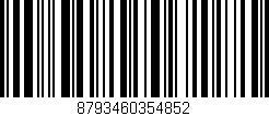 Código de barras (EAN, GTIN, SKU, ISBN): '8793460354852'