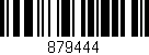 Código de barras (EAN, GTIN, SKU, ISBN): '879444'