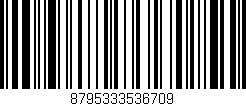 Código de barras (EAN, GTIN, SKU, ISBN): '8795333536709'