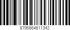 Código de barras (EAN, GTIN, SKU, ISBN): '8795664611342'