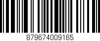Código de barras (EAN, GTIN, SKU, ISBN): '879674009165'