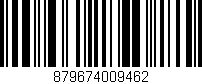 Código de barras (EAN, GTIN, SKU, ISBN): '879674009462'