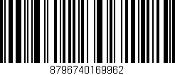 Código de barras (EAN, GTIN, SKU, ISBN): '8796740169962'