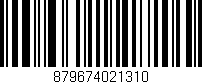 Código de barras (EAN, GTIN, SKU, ISBN): '879674021310'