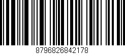 Código de barras (EAN, GTIN, SKU, ISBN): '8796826842178'
