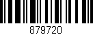 Código de barras (EAN, GTIN, SKU, ISBN): '879720'