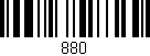 Código de barras (EAN, GTIN, SKU, ISBN): '880'