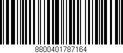 Código de barras (EAN, GTIN, SKU, ISBN): '8800401787164'