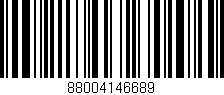 Código de barras (EAN, GTIN, SKU, ISBN): '88004146689'