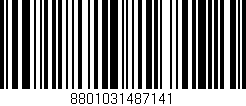 Código de barras (EAN, GTIN, SKU, ISBN): '8801031487141'