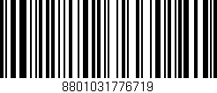 Código de barras (EAN, GTIN, SKU, ISBN): '8801031776719'