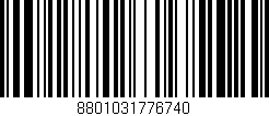 Código de barras (EAN, GTIN, SKU, ISBN): '8801031776740'