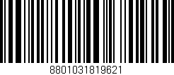 Código de barras (EAN, GTIN, SKU, ISBN): '8801031819621'