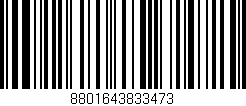 Código de barras (EAN, GTIN, SKU, ISBN): '8801643833473'
