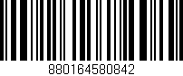 Código de barras (EAN, GTIN, SKU, ISBN): '880164580842'