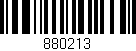 Código de barras (EAN, GTIN, SKU, ISBN): '880213'
