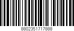 Código de barras (EAN, GTIN, SKU, ISBN): '8802351717888'