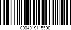 Código de barras (EAN, GTIN, SKU, ISBN): '8804319115590'