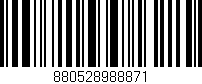 Código de barras (EAN, GTIN, SKU, ISBN): '880528988871'