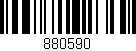 Código de barras (EAN, GTIN, SKU, ISBN): '880590'