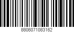 Código de barras (EAN, GTIN, SKU, ISBN): '8806071083162'