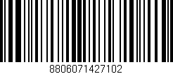 Código de barras (EAN, GTIN, SKU, ISBN): '8806071427102'