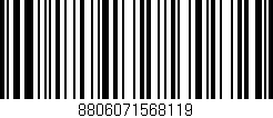 Código de barras (EAN, GTIN, SKU, ISBN): '8806071568119'